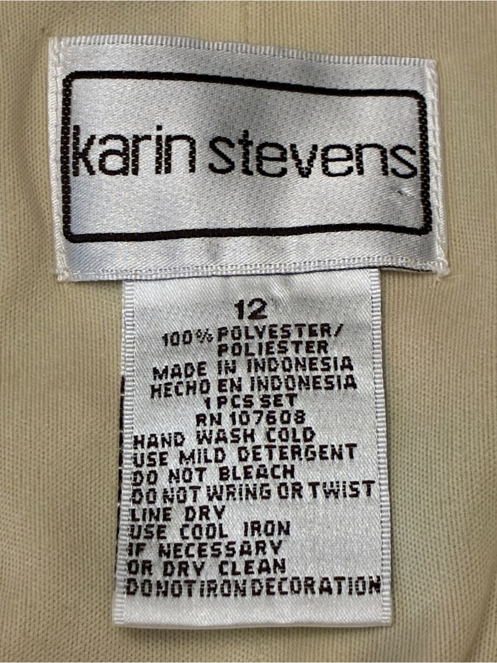 karin stevens Pink and Cream Floral Chiffon Lined Wrap Midi Dress - Picture 14 of 15